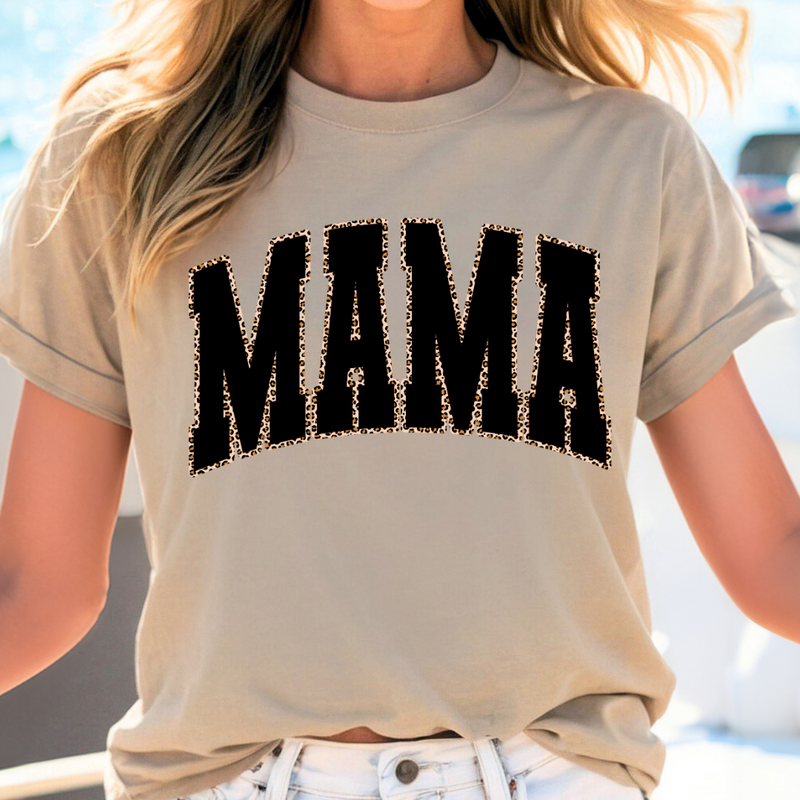 Black Mama Leopard Border