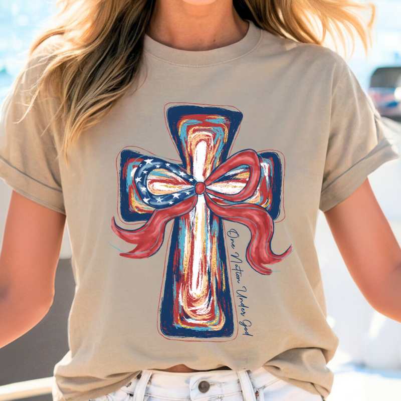 One Nation Under God with Brush Cross