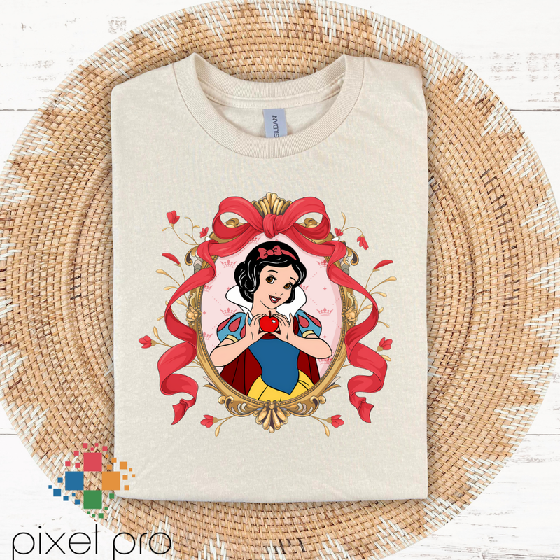 Princess with Red Ribbons