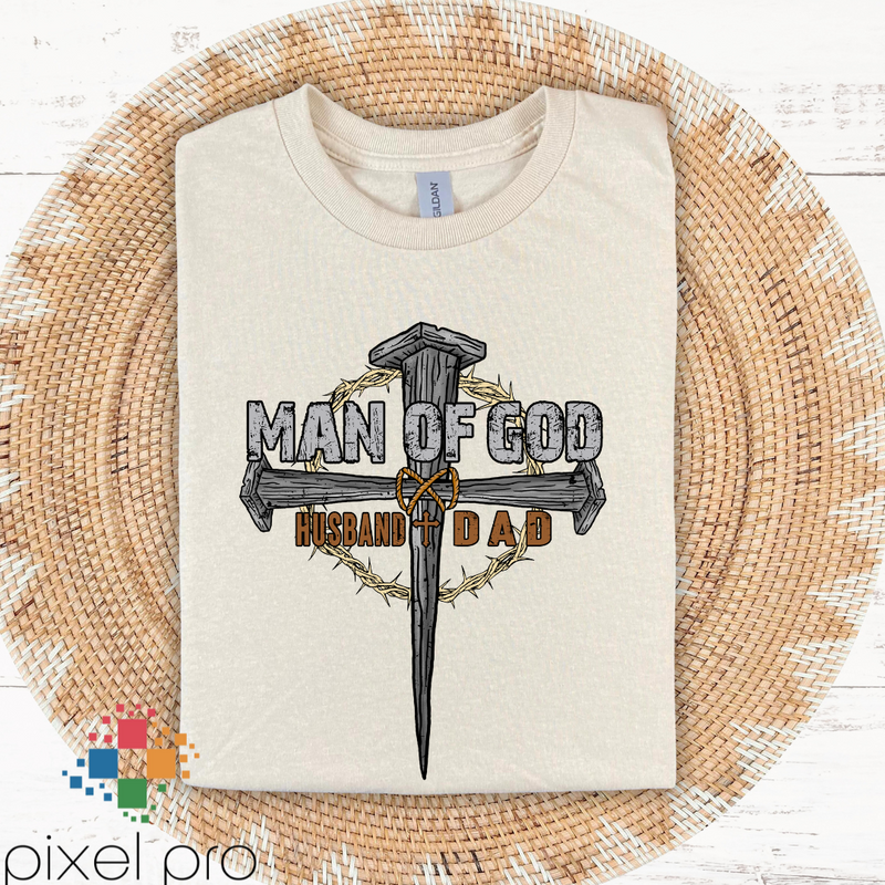 Man of God with Cross