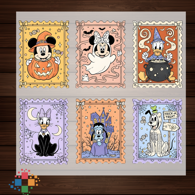 Halloween Mouse and Friends Boxes