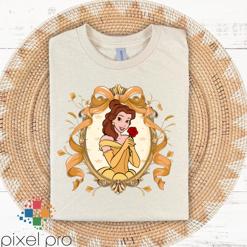 Princess with Yellow Ribbons