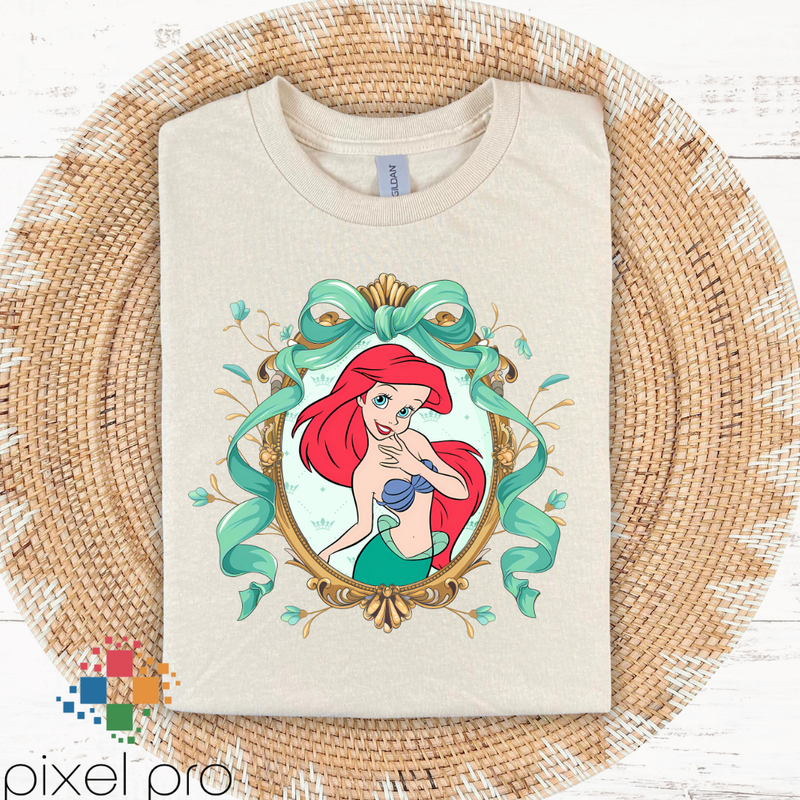 Princess with Green Ribbons