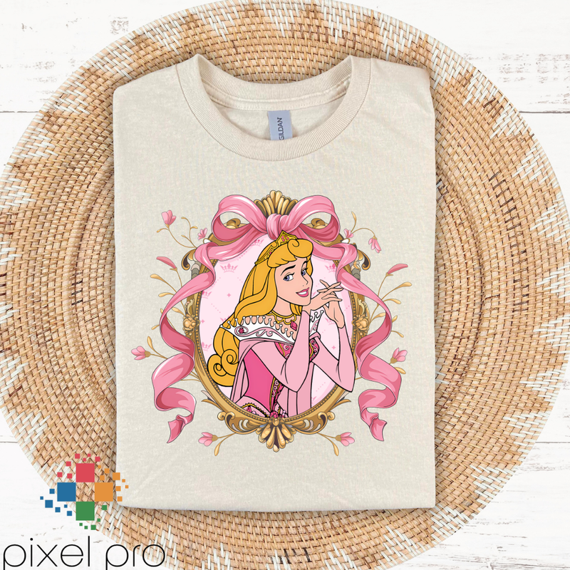 Princess with Pink Ribbons