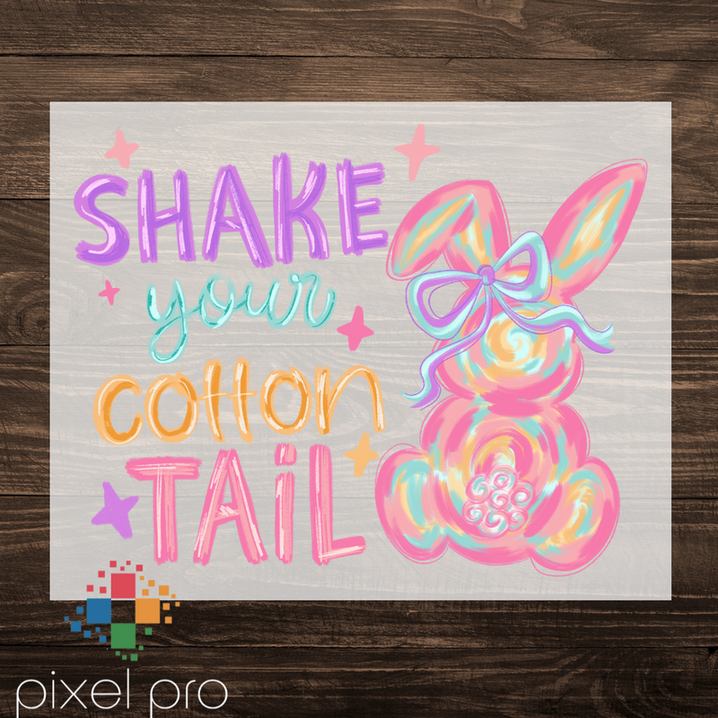 Shake your cotton tail