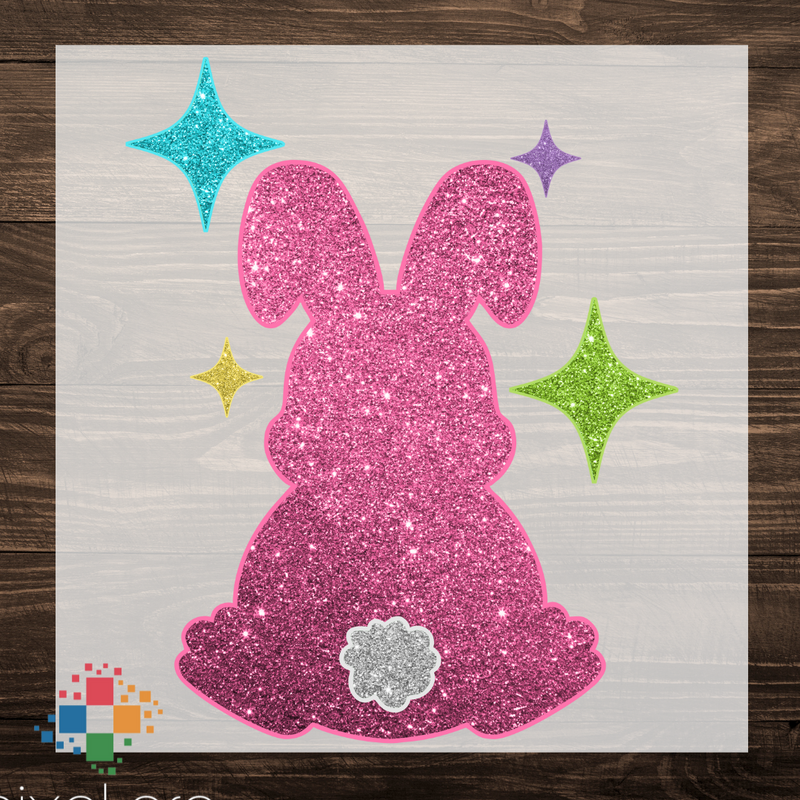 Glittered Bunny