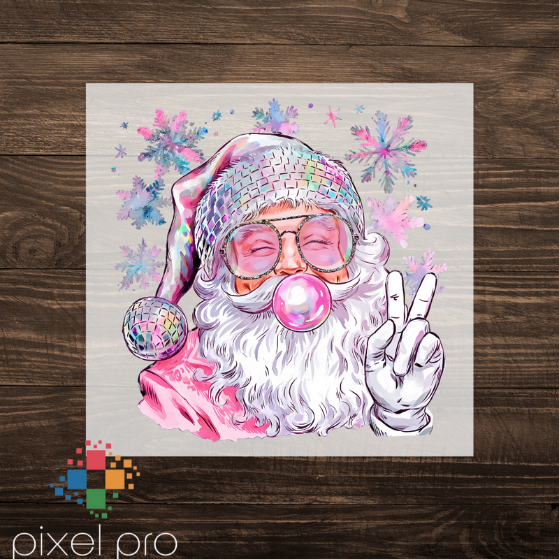 Santa Blowing Bubble