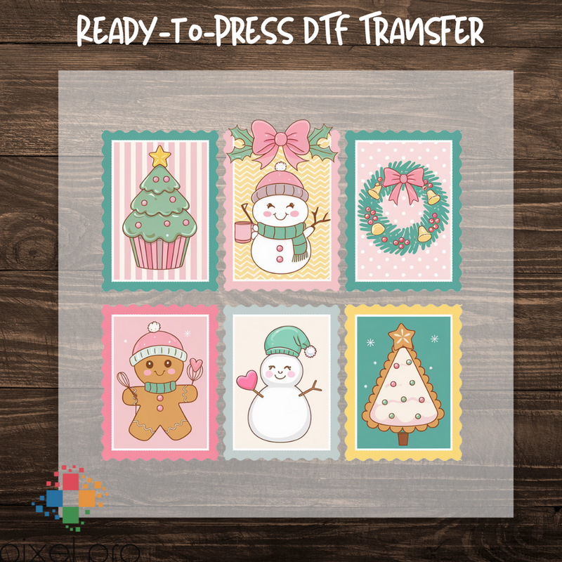 Vintage Pastel Christmas
