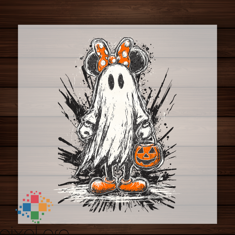 Girl Mouse Ghost