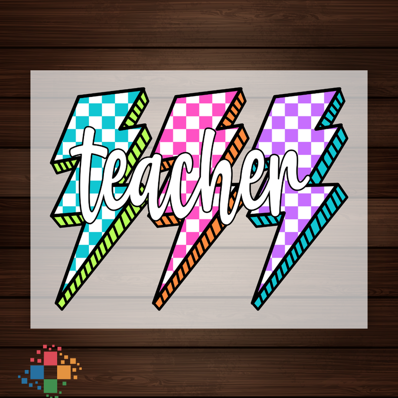 Teacher on Checkered Bolts