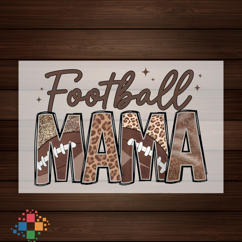 Football Mama with Stars