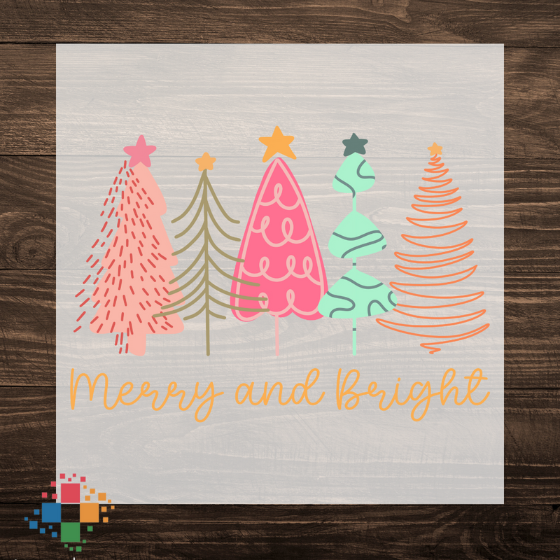 Merry and Bright with Trees