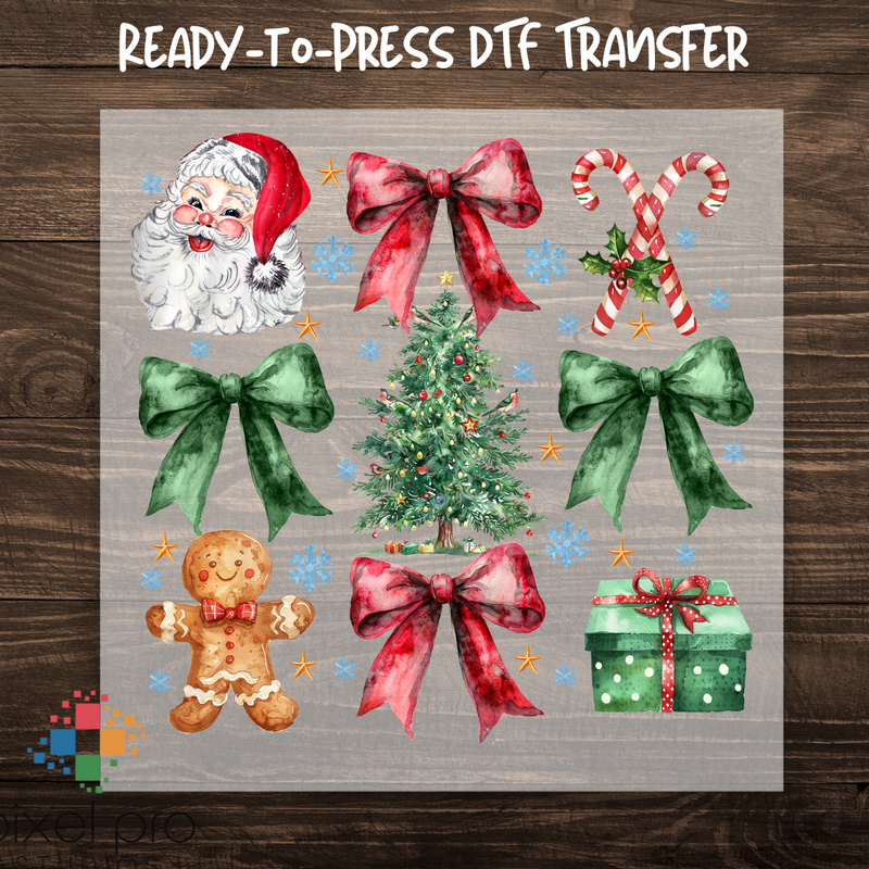 Vintage Christmas with Bows