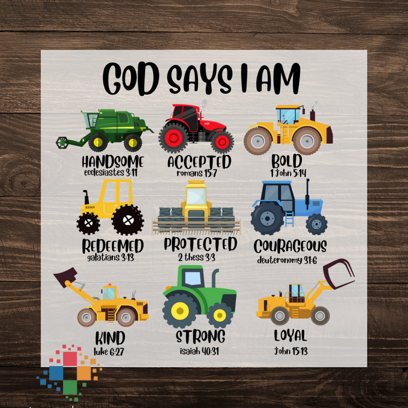 God Says...Tractors