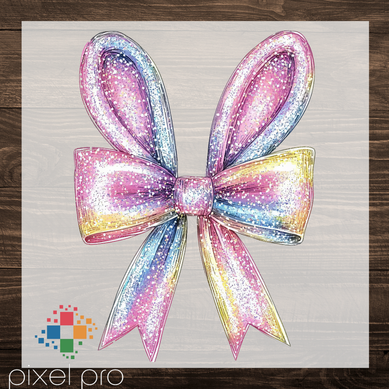 Sparkle Bow with Rabbit Ears