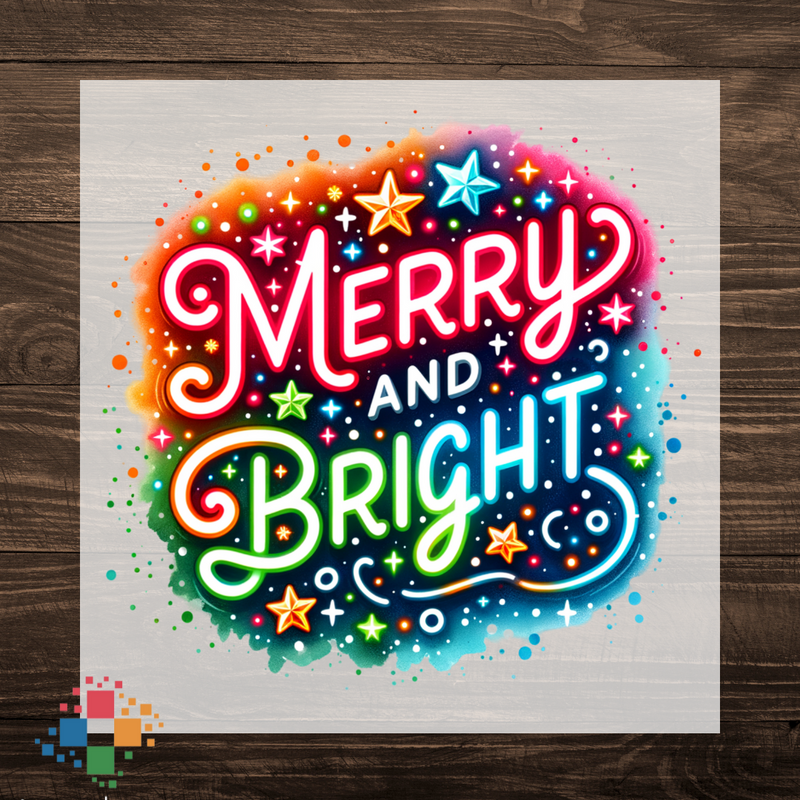 Neon Merry and Bright