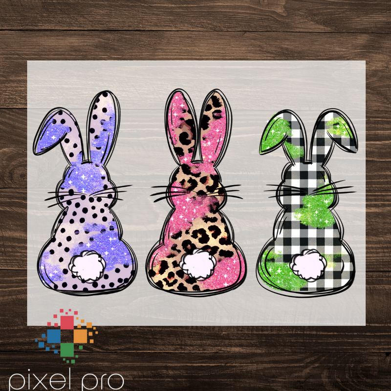 3 Pattern Bunnies