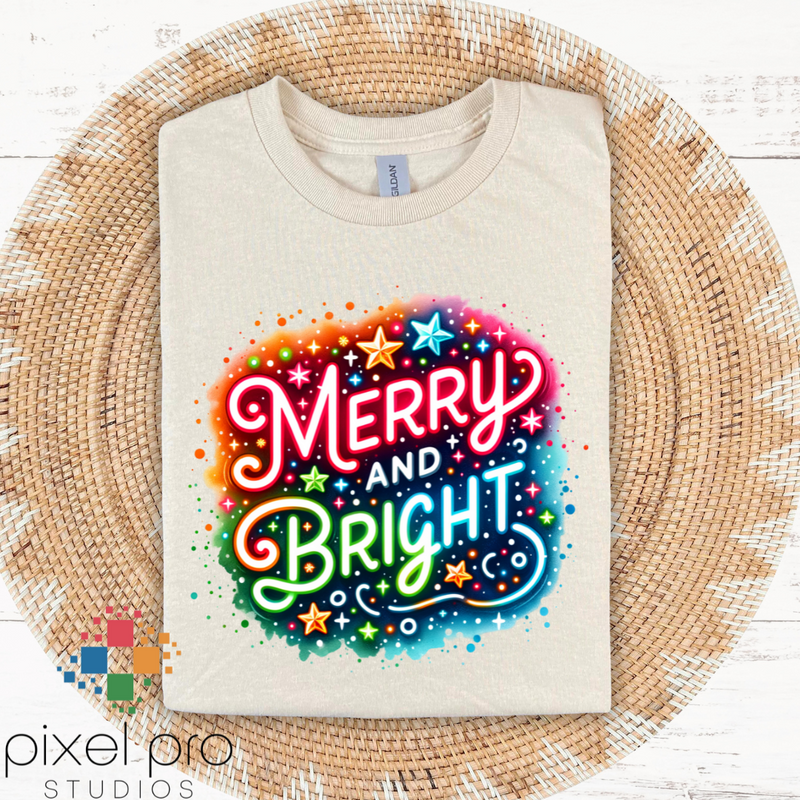 Neon Merry and Bright