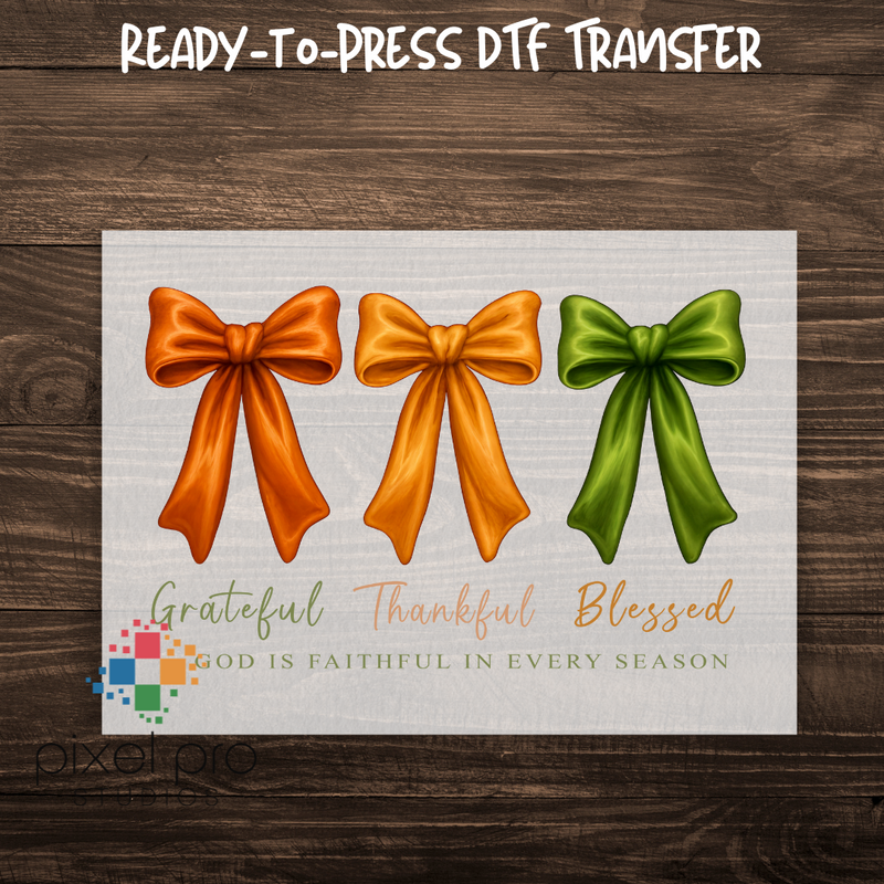 Fall Grateful Thankful Blessed