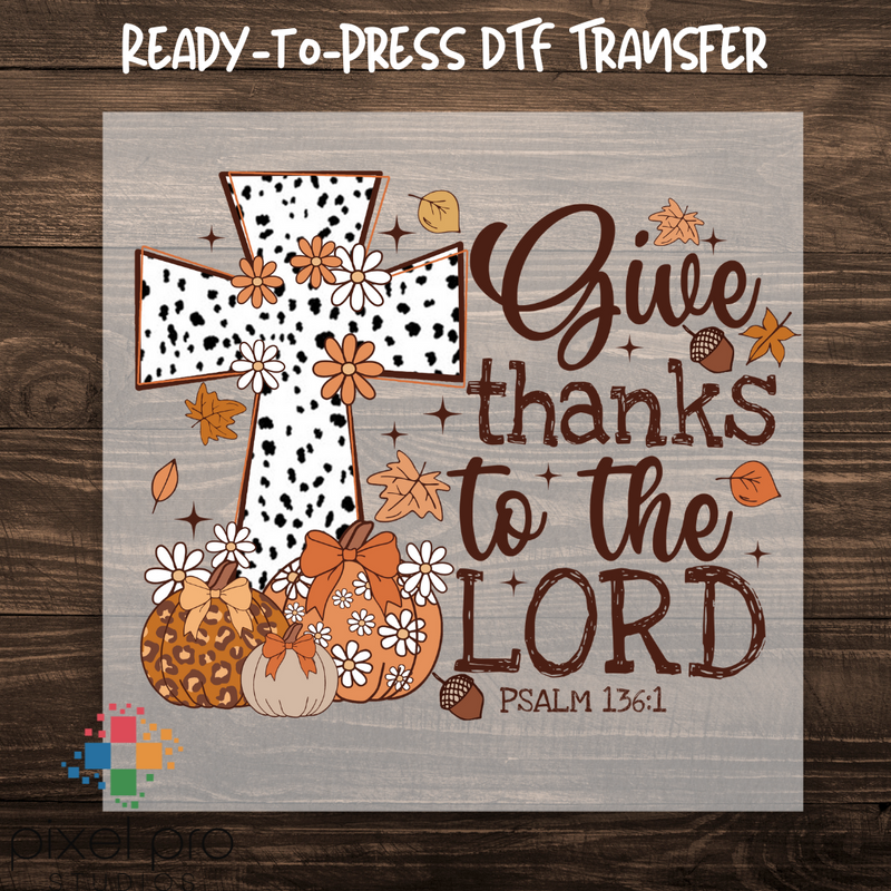 Give Thanks with Dalmatian Cross