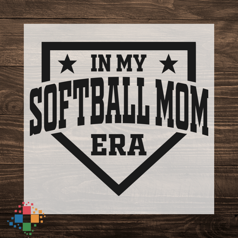 In My Softball Mom Era- Black