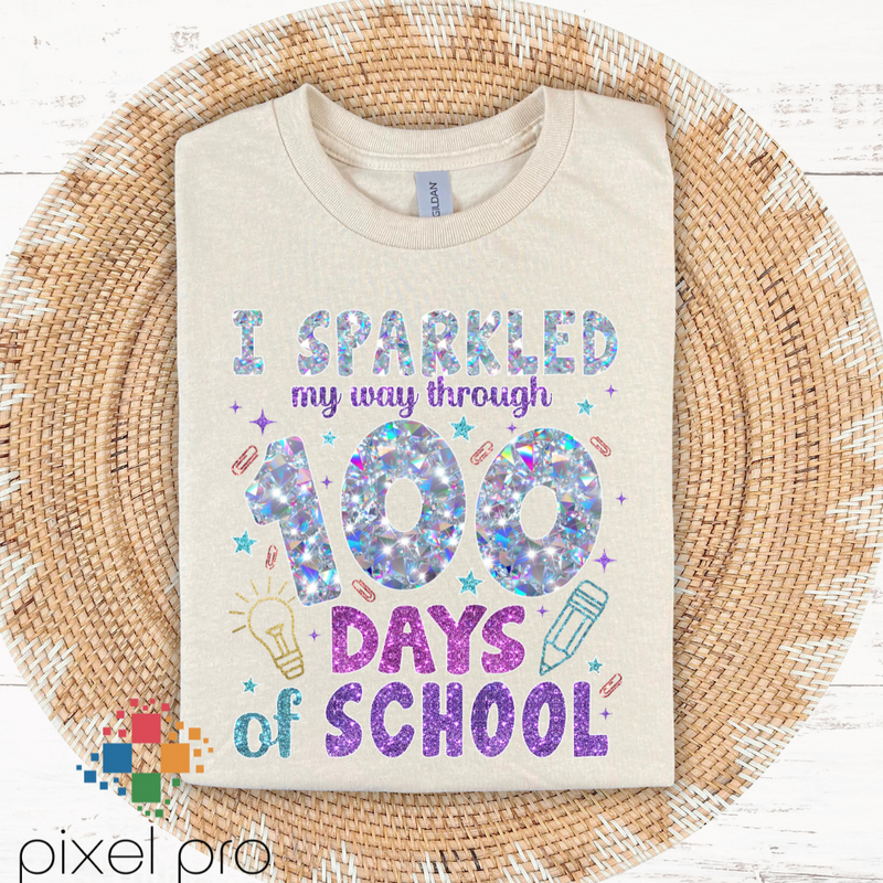 I Sparkled My Way Through 100 Days of School