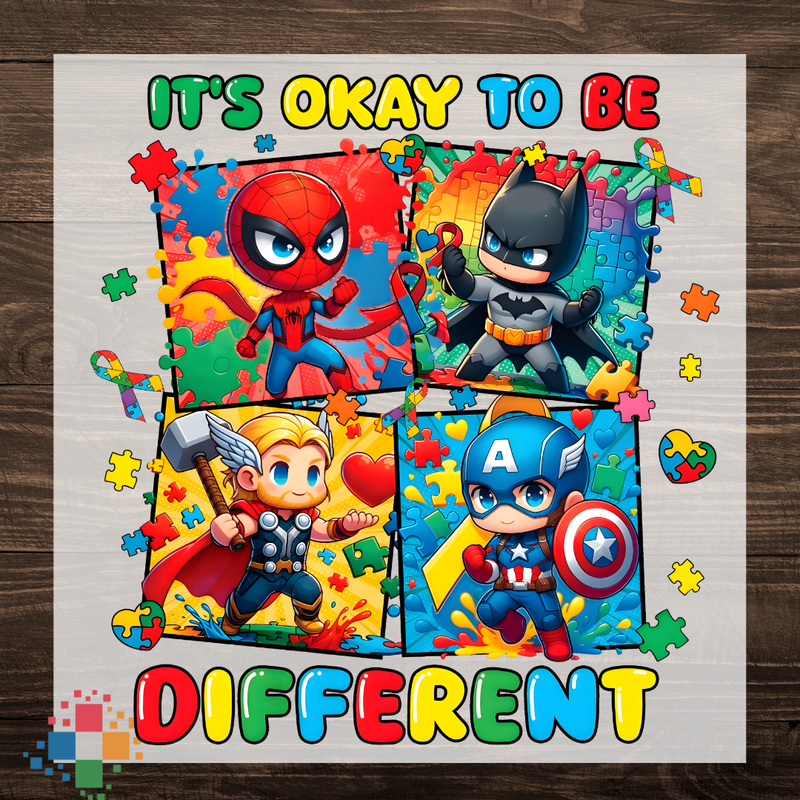 Superhero Its Ok To Be Different