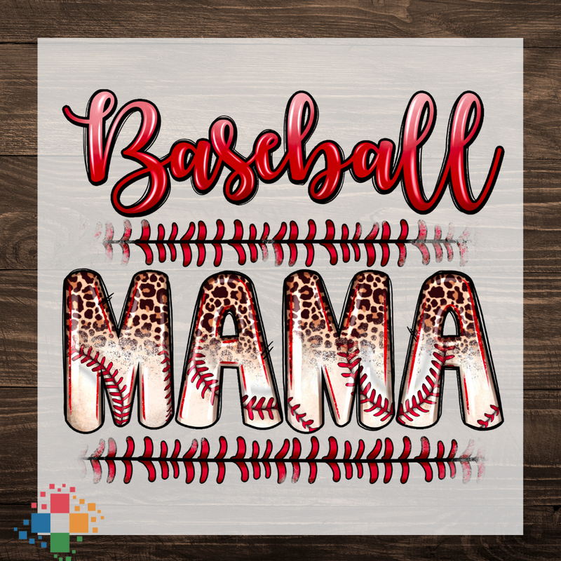 Baseball Mama with Stitches