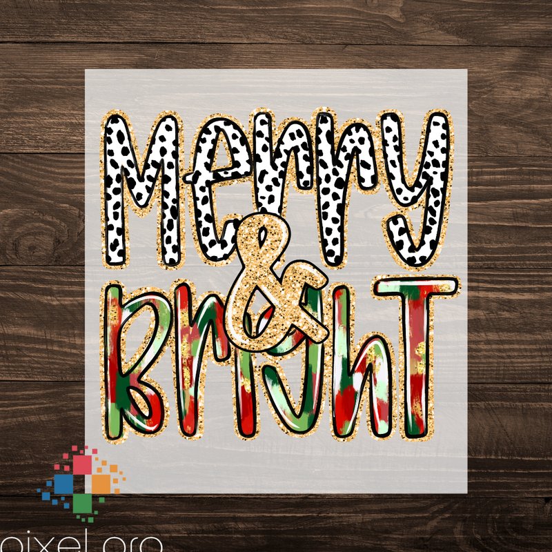 Brush Merry and Bright with Dots