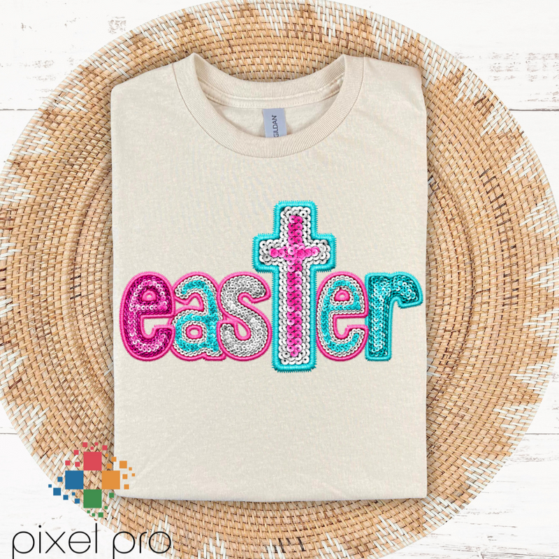 Fuax Sequin Easter