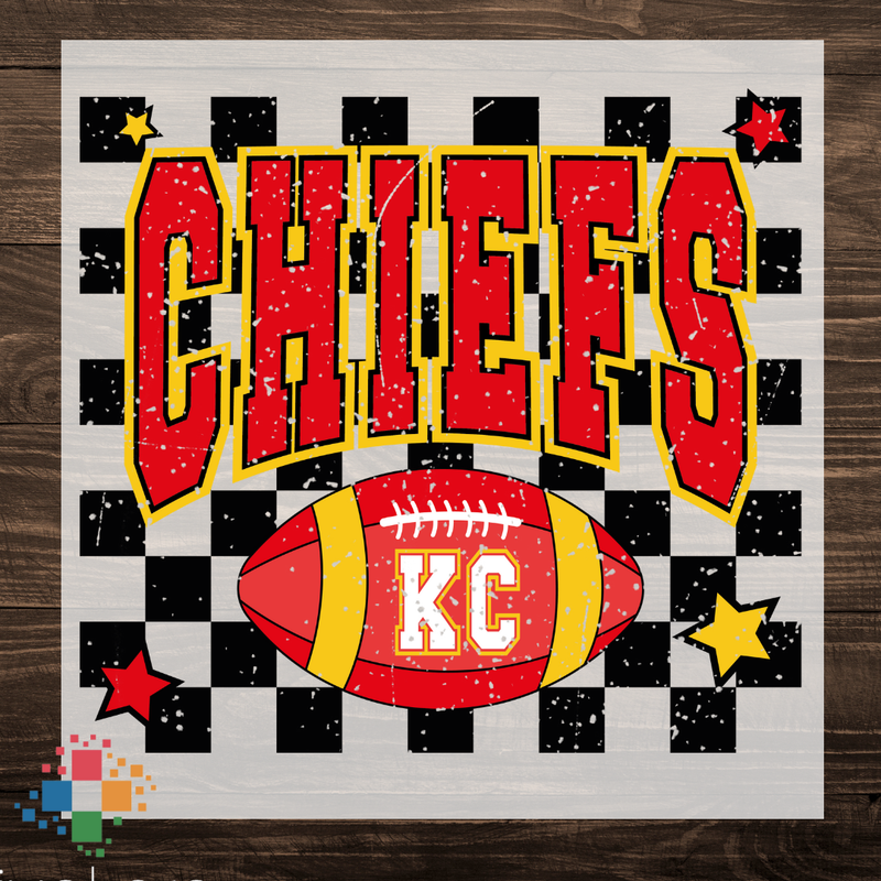 Retro Chiefs on Checkered