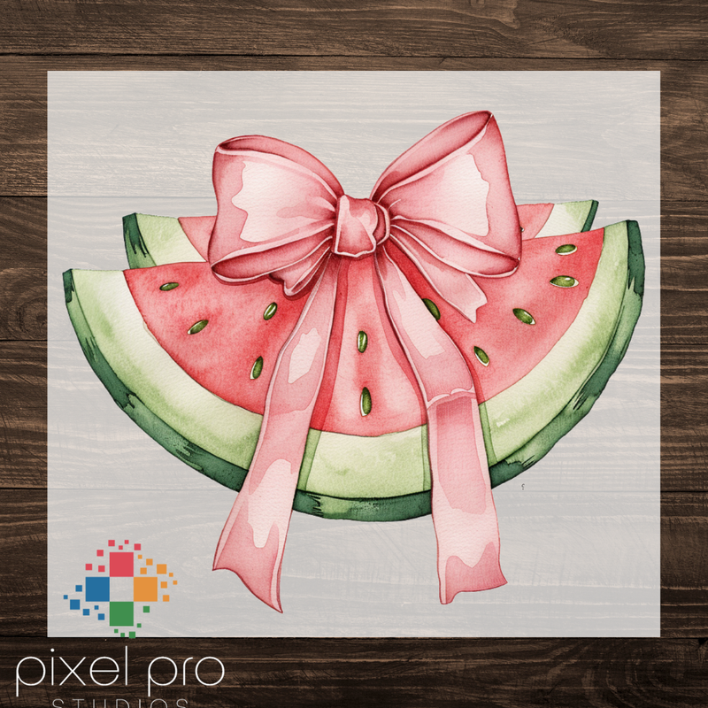 Watermelon with Bow