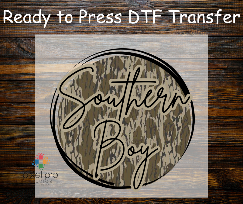 Camo Circle Southern Boy