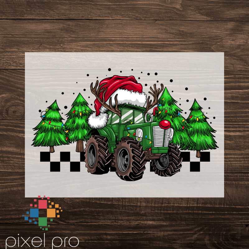 Christmas Tractor