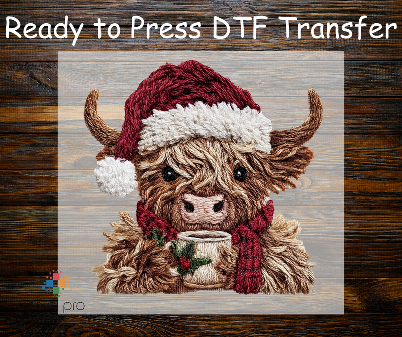 Yarn- Highland Cow with Mug