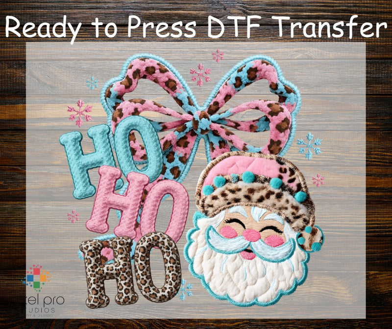 Pastel Yarn HOHOHO Santa