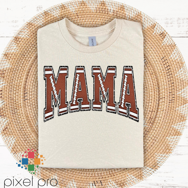 Mama - Football Print
