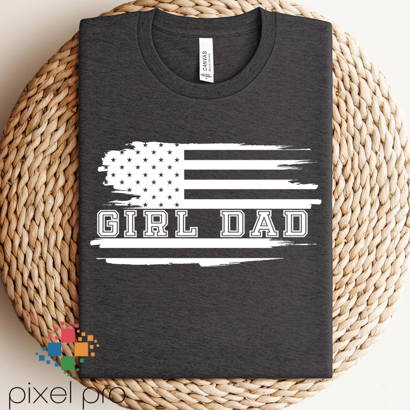 Girl Dad Flag