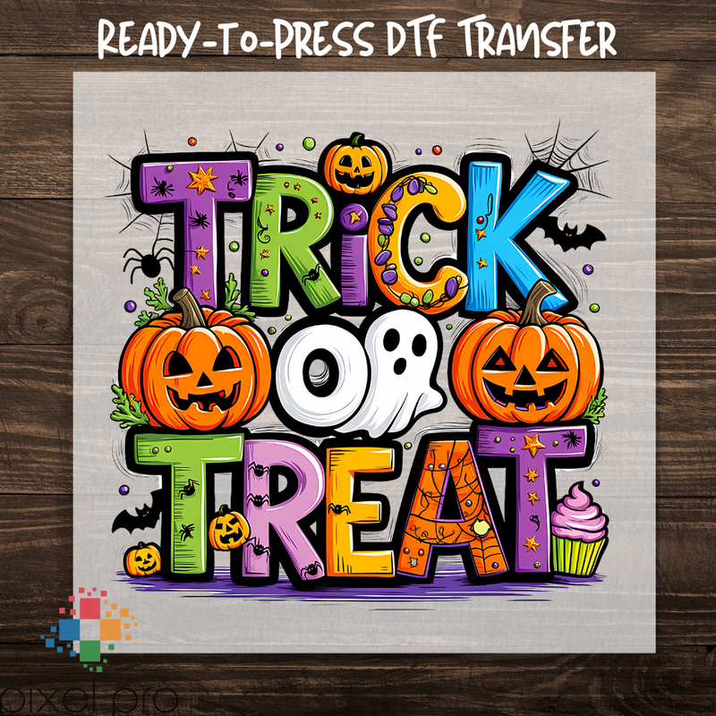 Colorful Trick or Treat
