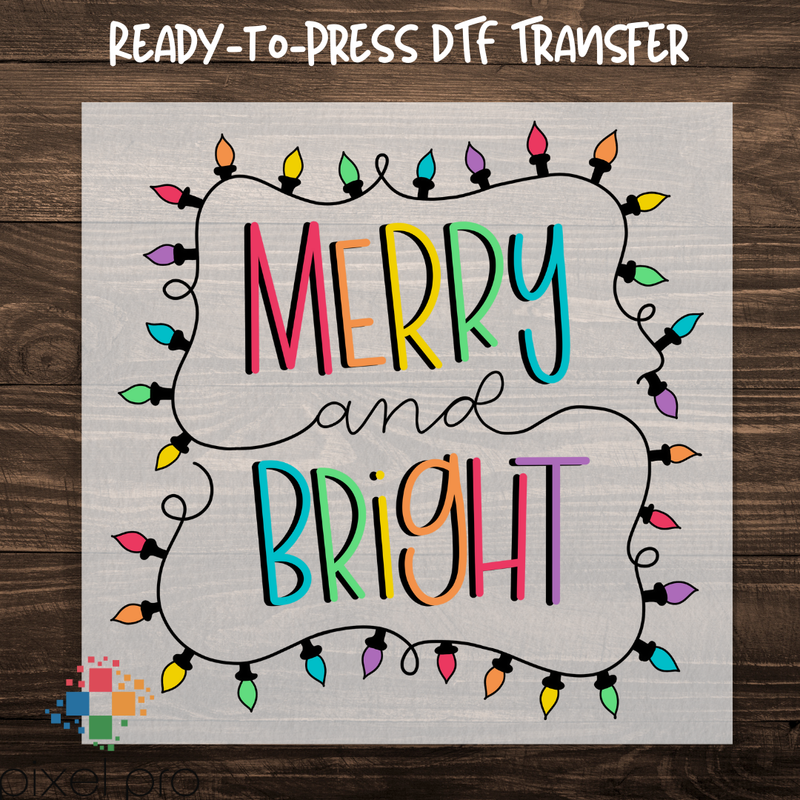 Merry and Bright with Lights