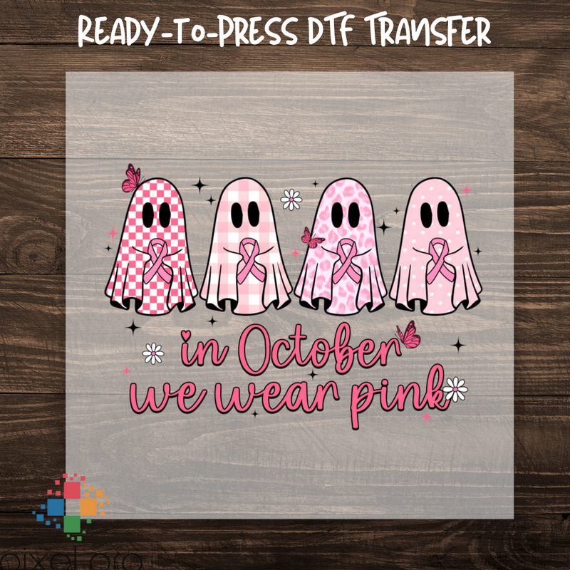 Breast Cancer Awareness Ghost