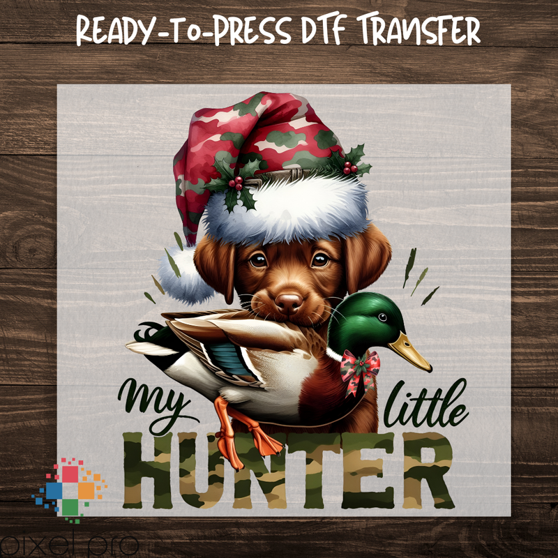 Christmas My Little Hunter with Duck