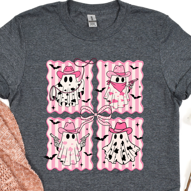 Pink Preppy Western Ghosts