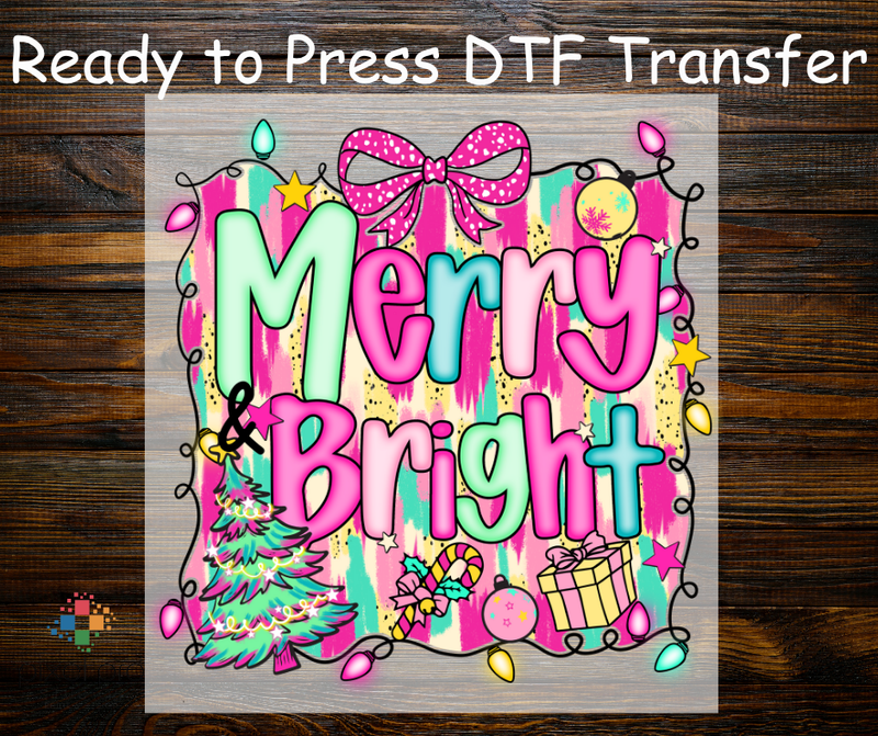 Brush Doodle Merry and Bright