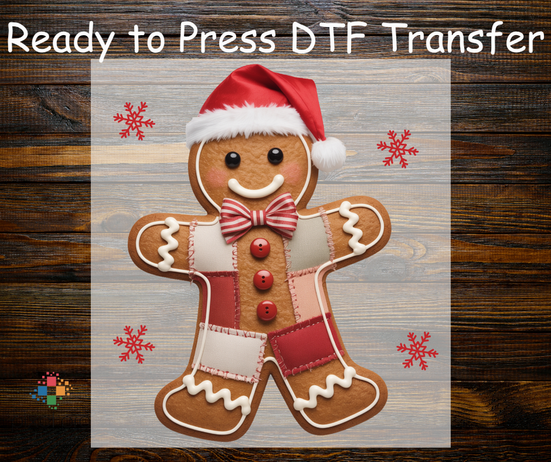 Patchwork Gingerbread Man