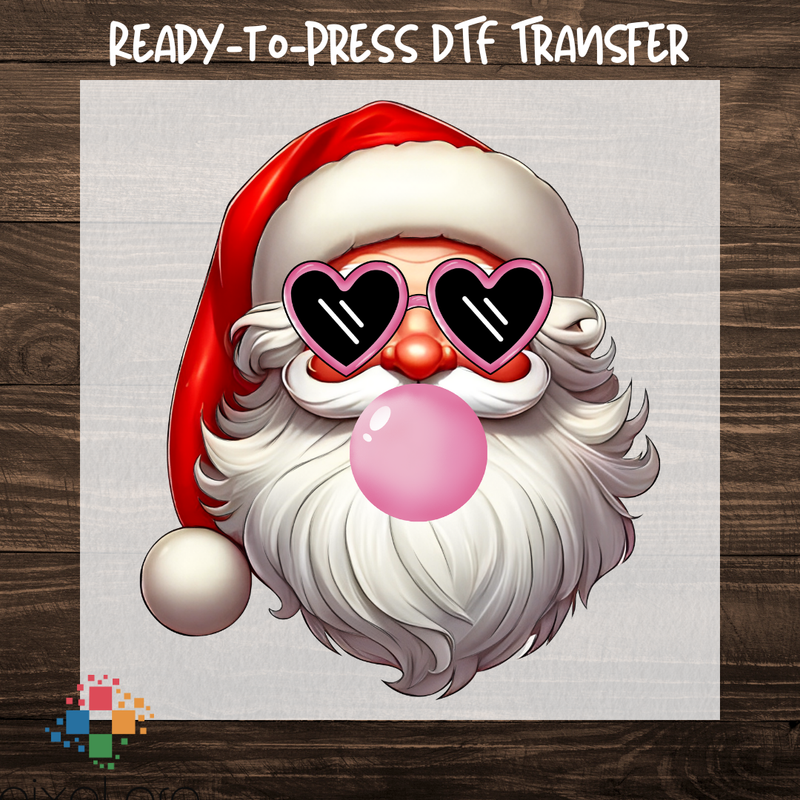 Santa with Gum
