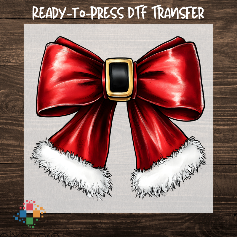 Santa Suit Bow