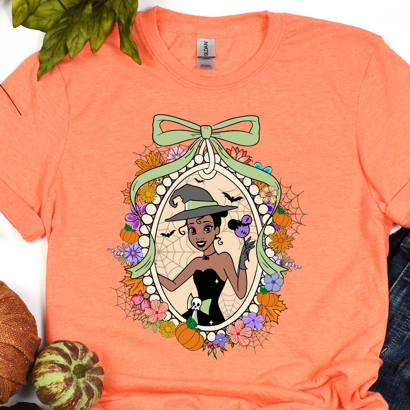 Halloween Princess in Frame - T