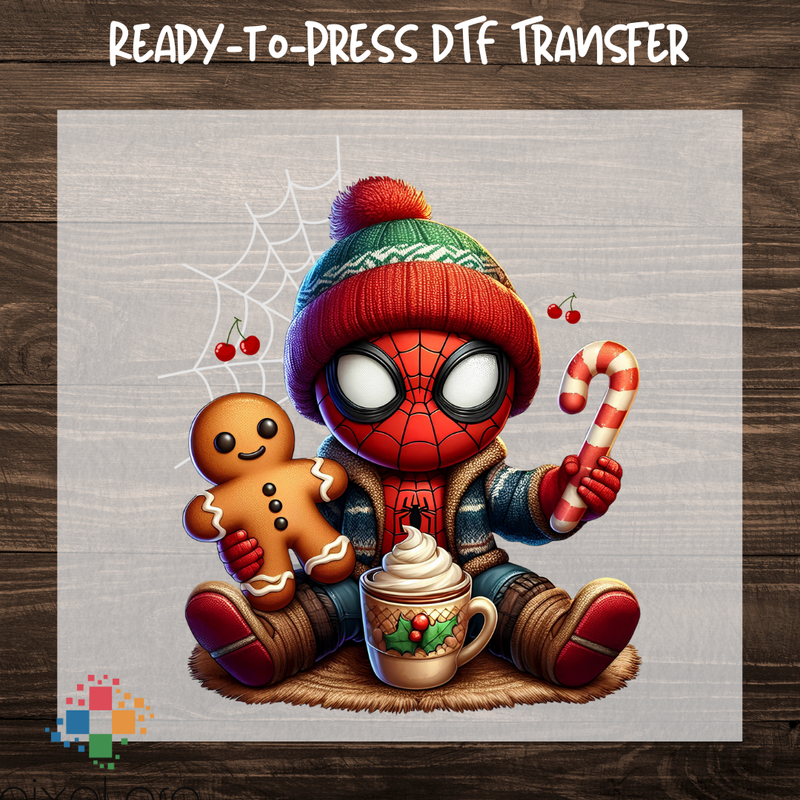 Spider with Gingerbread Man