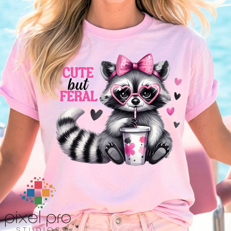 Cute But Feral with Hearts